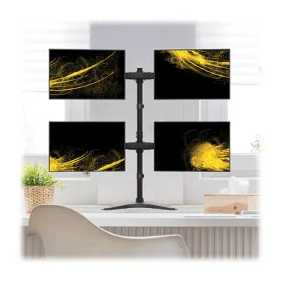 Tripp Lite DDR1327MQ support d'écran plat pour bureau Tripp Lite - visuel 1 - hello RSE - Gestion intégrée des câbles