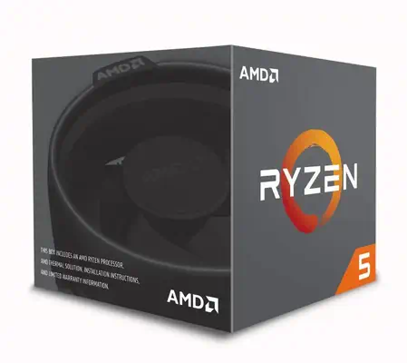 AMD Ryzen 5 1600 processeur 3,2 GHz 16 Mo L3 Boîte - Processeur - visuel 2