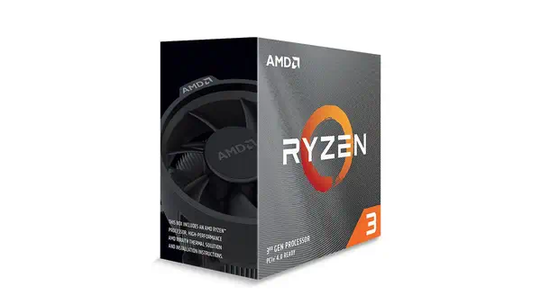 AMD Ryzen 3 3100 processeur 3,6 GHz 2 Mo L2 Boîte - Processeur - visuel 2