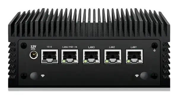 Chip PC ID PC 4 LAN Intel® N N100 8 Go DDR4-SDRAM 256 Go SSD Windows 11 Pro Mini PC Noir - Client léger - visuel 5