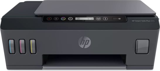 Vente Imprimante Tout-en-un sans fil HP Smart Tank Plus 555, Impression, numérisation, copie, sans fil, Numérisation vers PDF au meilleur prix