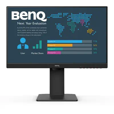 BenQ BL2486TC écran plat de PC 60,5 cm (23.8") 1920 x 1080 pixels Full HD Noir - Ecran Ordinateur - visuel 1