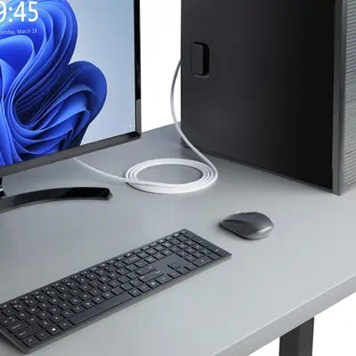 StarTech Câble DisplayPort 1.2 de 1,8m Blanc Certifié VESA - Câble HDMI - visuel 6