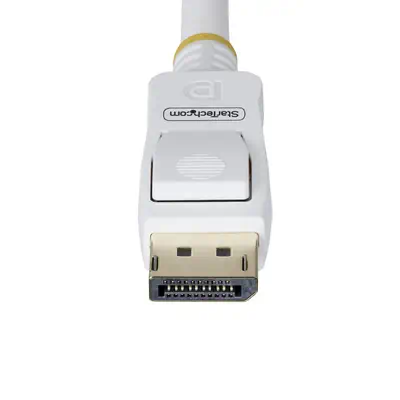 StarTech Câble DisplayPort 1.2 de 1,8m Blanc Certifié VESA - Câble HDMI - visuel 4