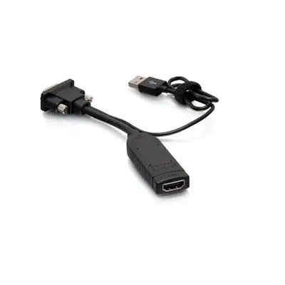 C2G Convertisseur adaptateur de type dongle VGA vers HDMI® - Câble HDMI - visuel 2