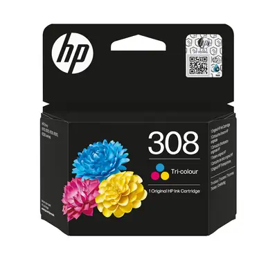 HP 308 Cartouche d’encre authentique Trois couleurs - Cartouches d'encre - visuel 5