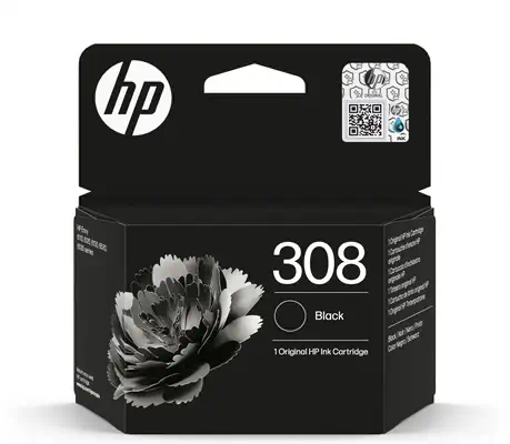 HP 308 Cartouche d’encre authentique Noir - Cartouches d'encre - visuel 1
