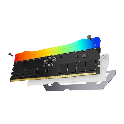 24Go 8400MT/s DDR5 CL40 CUDIMM FURY Renegade RGB Kingston - visuel 1 - hello RSE - Optimisé pour Intel avec XMP