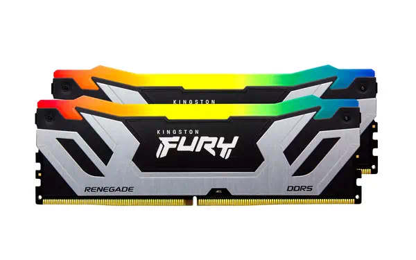 48Go 8400MT/s DDR5 CL40 CUDIMM (Kit de 2) Kingston - visuel 1 - hello RSE - Effets lumineux RGB dynamiques