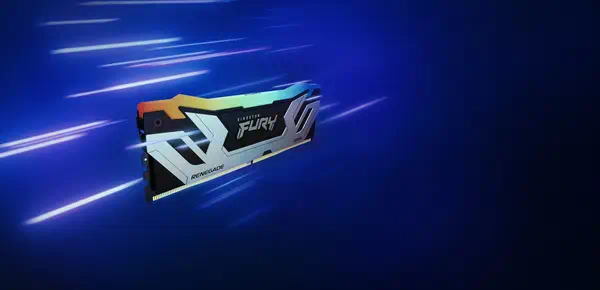 24Go 8400MT/s DDR5 CL40 CUDIMM FURY Renegade RGB Silver XMP - Kingston - Mémoire - visuel 10