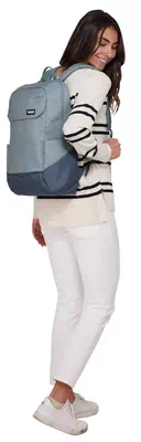 Thule Lithos TLBP216 Pond Gray sac à dos Sac à dos normal Gris Polyester - Sacoche & Housse - visuel 3