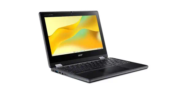Acer Chromebook R756T-TCO-C7ZA Intel® N N100 29,5 cm (11.6") Écran tactile HD 8 Go LPDDR5-SDRAM 32 G - PC Portable - visuel 3