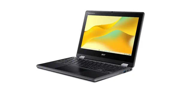 Acer Chromebook R756T-TCO-C7ZA Intel® N N100 29,5 cm (11.6") Écran tactile HD 8 Go LPDDR5-SDRAM 32 G - PC Portable - visuel 4