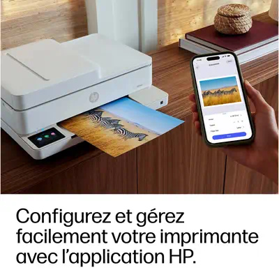 Envy 6530e Sans fil All-in-One Couleur Imprimante, Instant Ink; Impression photo - HP - Multifonctions Jet d'encre - visuel 10