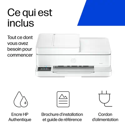 Envy 6530e Sans fil All-in-One Couleur Imprimante, Instant Ink; Impression photo - HP - Multifonctions Jet d'encre - visuel 5