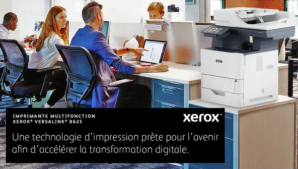 VersaLink B625 A4 61 ppm - Copie/Impression/Numérisation/Fax recto Xerox - visuel 1 - hello RSE - Avec l'app Xerox® Print & Scan Experience, imprimer et numériser sous Windows 10 et 11 devient un jeu d'enfant.