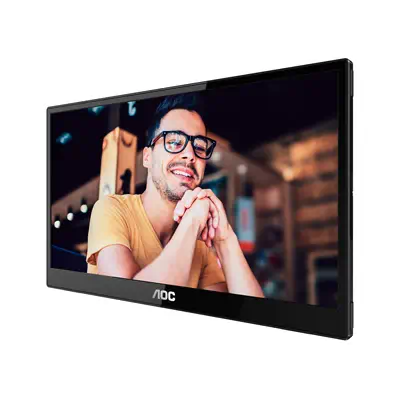 AOC T2 16T3EA écran plat de PC 39,6 cm (15.6") 1920 x 1080 pixels Full HD Noir - Ecran Ordinateur - visuel 7