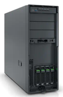 Fujitsu PRIMERGY TX1330 M6 serveur 0 Go Tower Intel Xeon E E-2488 3,2 GHz 32 Go DDR5-SDRAM 500 W - Serveur Tour - visuel 4