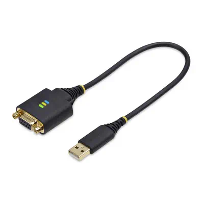 StarTech Câble USB vers Null Modem Série de 30cm, COM - Câble divers - visuel 1