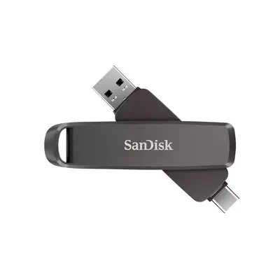 SanDisk SDDDE1-1T00-G46 lecteur USB flash 1 To USB Type-C/USB Type-A 3.2 Gen 2 (3.1 Gen 2) Noir - Sandisk - Adaptateur stockage - visuel 1