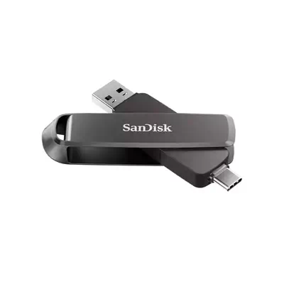 SanDisk SDDDE1-1T00-G46 lecteur USB flash 1 To USB Type-C/USB Type-A 3.2 Gen 2 (3.1 Gen 2) Noir - Sandisk - Adaptateur stockage - visuel 2