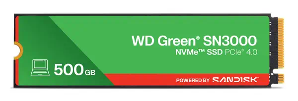 WD Green SN3000 NVMe - Sandisk - Disque dur SSD - visuel 1