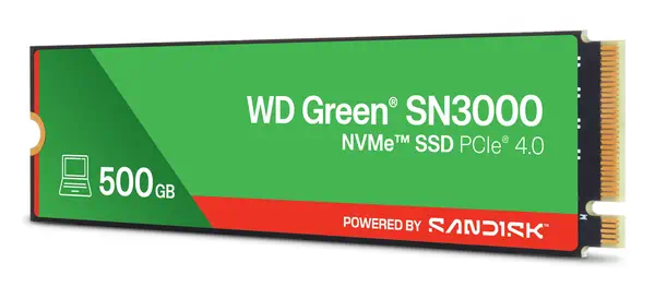 WD Green SN3000 NVMe - Sandisk - Disque dur SSD - visuel 2