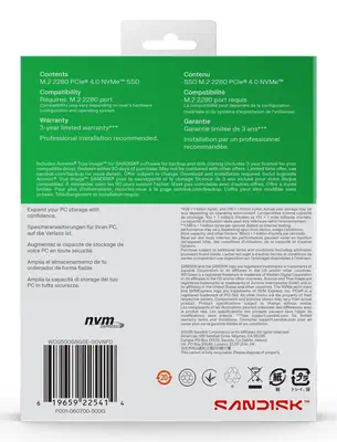 WD Green SN3000 NVMe - Sandisk - Disque dur SSD - visuel 7