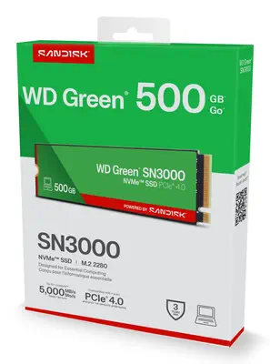 WD Green SN3000 NVMe - Sandisk - Disque dur SSD - visuel 6