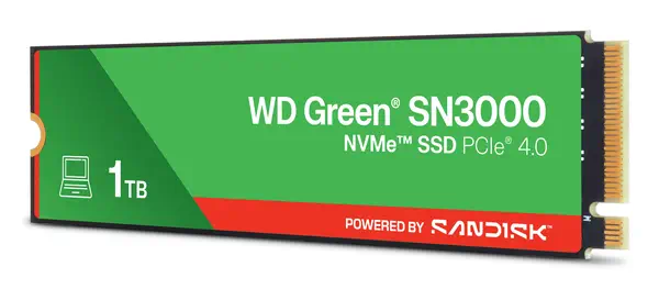 WD Green SN3000 NVMe - Sandisk - Disque dur SSD - visuel 2