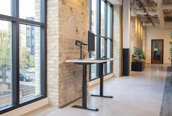 LX DESK MOUNT LCD MONITOR ARM TALL POLE - Ergotron - Support Fixe & Mobile - visuel 7