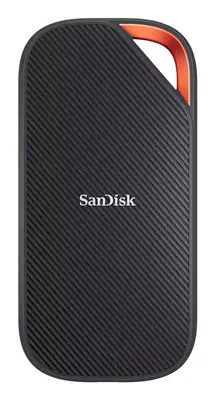 SanDisk Extreme Pro Technologie Thunderbolt 4 To USB Type-C USB4 Gen 3x2 Noir, Orange - Sandisk - Disque dur SSD - visuel 2