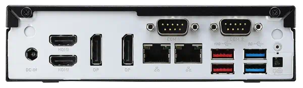 Slim PC DH770 , S1700, 2x HDMI, 2x DP , 2x 2.5G LAN, 2x COM, 8x USB, 1x 2.5", 2x M.2, fonctionnement - Shuttle - Barebone - visuel 7