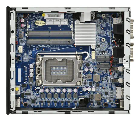 Slim PC DH770 , S1700, 2x HDMI, 2x DP , 2x 2.5G LAN, 2x COM, 8x USB, 1x 2.5", 2x M.2, fonctionnement - Shuttle - Barebone - visuel 8