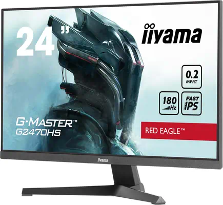 iiyama G-MASTER G2470HS-B1 écran plat de PC 60,5 cm (23.8") 1920 x 1080 pixels Full HD LCD Noir - Ecran Ordinateur - visuel 5