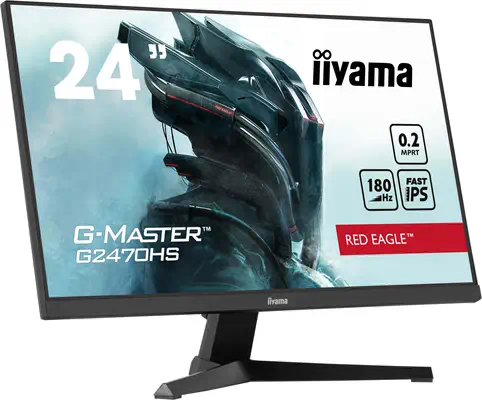 iiyama G-MASTER G2470HS-B1 écran plat de PC 60,5 cm (23.8") 1920 x 1080 pixels Full HD LCD Noir - Ecran Ordinateur - visuel 4