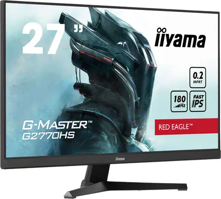 iiyama G-MASTER G2770HS-B1 écran plat de PC 68,6 cm (27") 1920 x 1080 pixels Full HD LCD Noir - Ecran Ordinateur - visuel 2