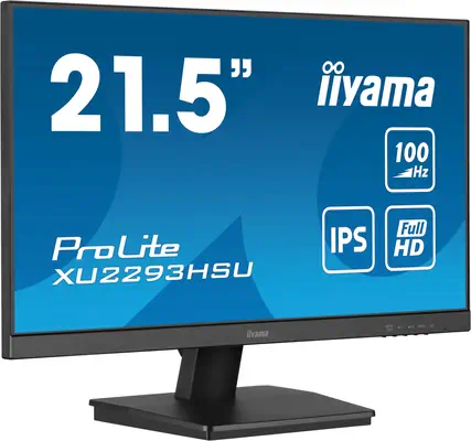 iiyama ProLite XU2293HSU-B7 écran plat de PC 54,6 cm (21.5") 1920 x 1080 pixels Full HD LED Noir - Ecran Ordinateur - visuel 2