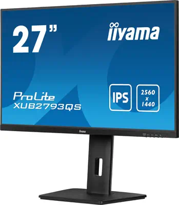 iiyama ProLite XUB2793QS-B7 écran plat de PC 68,6 cm (27") 2560 x 1440 pixels Quad HD LED Noir - Ecran Ordinateur - visuel 5