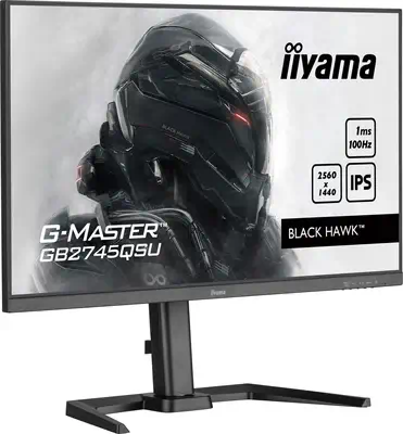 iiyama G-MASTER GB2745QSU-B2 écran plat de PC 68,6 cm (27") 2560 x 1440 pixels Wide Quad HD LED Noir - Ecran Ordinateur - visuel 4