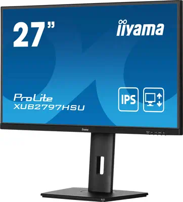 iiyama ProLite XUB2797HSU-B2 écran plat de PC 68,6 cm (27") 1920 x 1080 pixels Full HD LED Noir - Ecran Ordinateur - visuel 3
