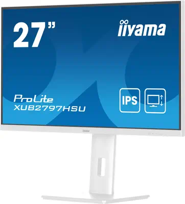 iiyama ProLite XUB2797HSU-W2 écran plat de PC 68,6 cm (27") 1920 x 1080 pixels Full HD LED Blanc - Ecran Ordinateur - visuel 5