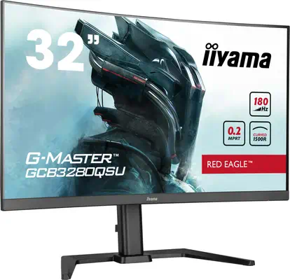 iiyama G-MASTER GCB3280QSU-B2 écran plat de PC 80 cm (31.5") 2560 x 1440 pixels Dual QHD LED Noir - Ecran Ordinateur - visuel 2