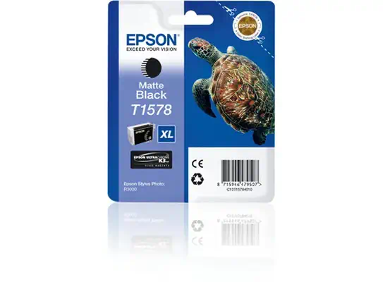 Epson T1578 cartouche d'encre 1 pièce(s) Original Rendement élevé (XL) Noir - Cartouches d'encre - visuel 1