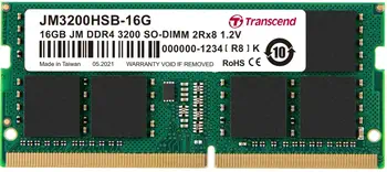 Avis Mémoire JetRam JM3200HSB-16G