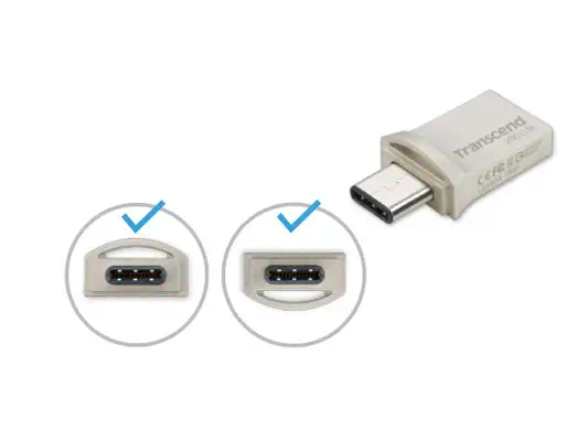 Transcend JetFlash 890 lecteur USB flash 256 Go Transcend - visuel 1 - hello RSE - Résistance à l'eau et à la poussière