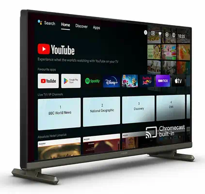 Philips 24HFL4518/12 TV Hospitality 61 cm (24") HD 250 cd/m² Smart TV Noir 6 W - Interactivité - visuel 1