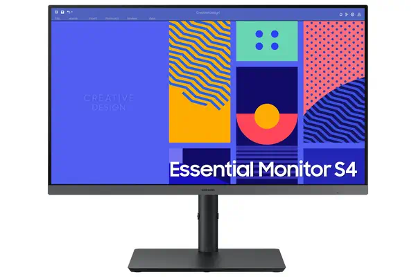23,8" Essential Monitor S4 S43GC FHD 100Hz - Samsung - Ecran Ordinateur - visuel 2