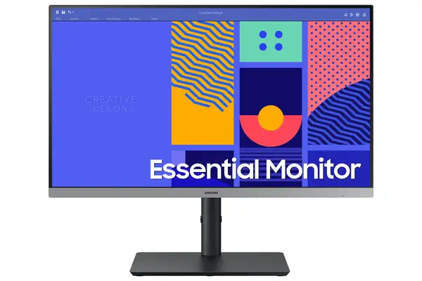 23,8" Essential Monitor S4 S43GC FHD 100Hz - Samsung - Ecran Ordinateur - visuel 3