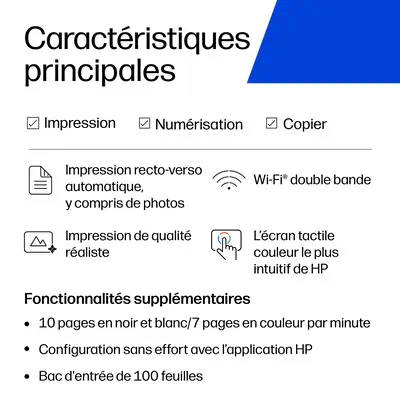 Envy Réf. 6120e Wireless All-in-One Couleur Imprimante, Instant Ink; Impression photo - HP - Multifonctions Jet d'encre - visuel 7